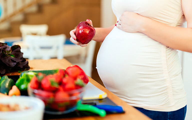 Nutrientes para el embarazo