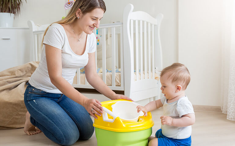 Pasos para que tu bebé pueda dejar el pañal